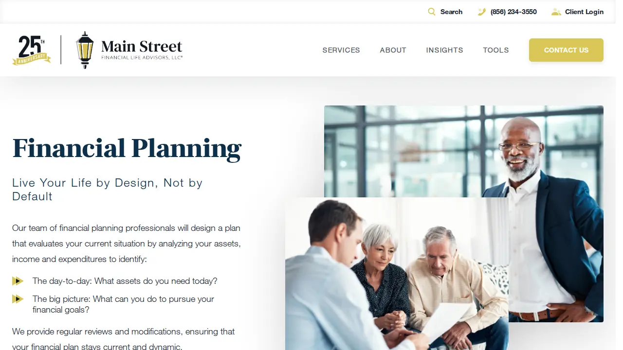 Main Street Investment Advsrs page