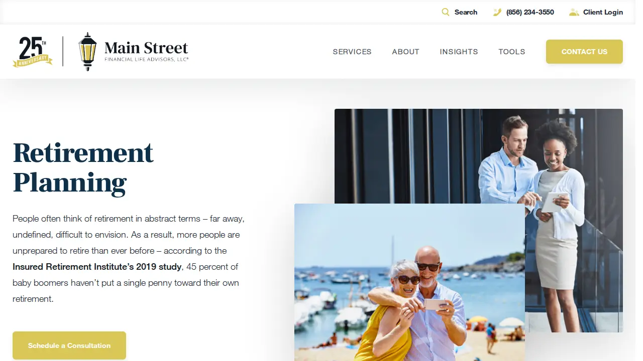 Main Street Investment Advsrs page