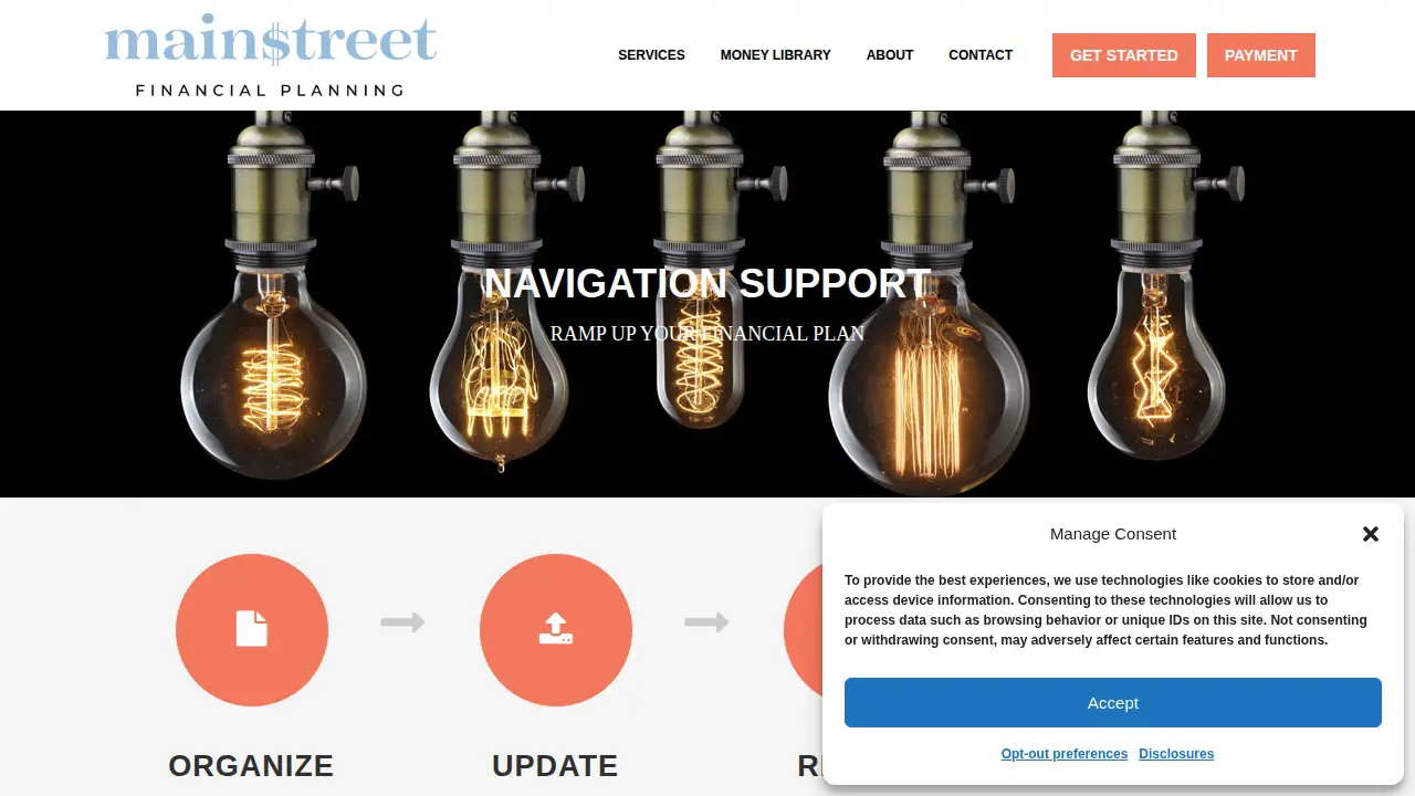 MainStreet Financial Planning, Inc page