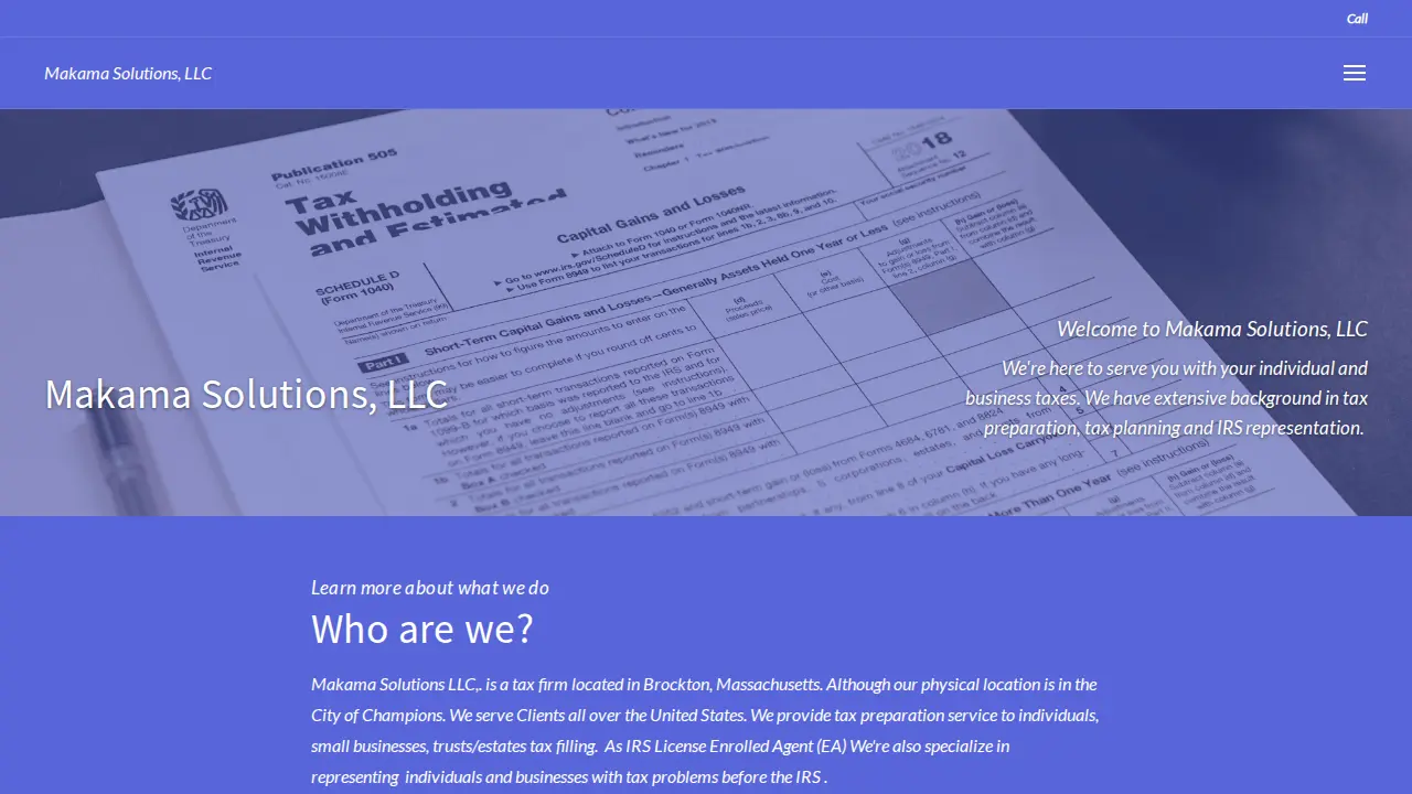 Makama Tax Solutions, LLC