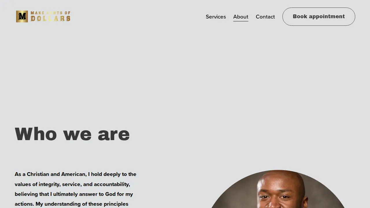 Make Cents of Dollars page