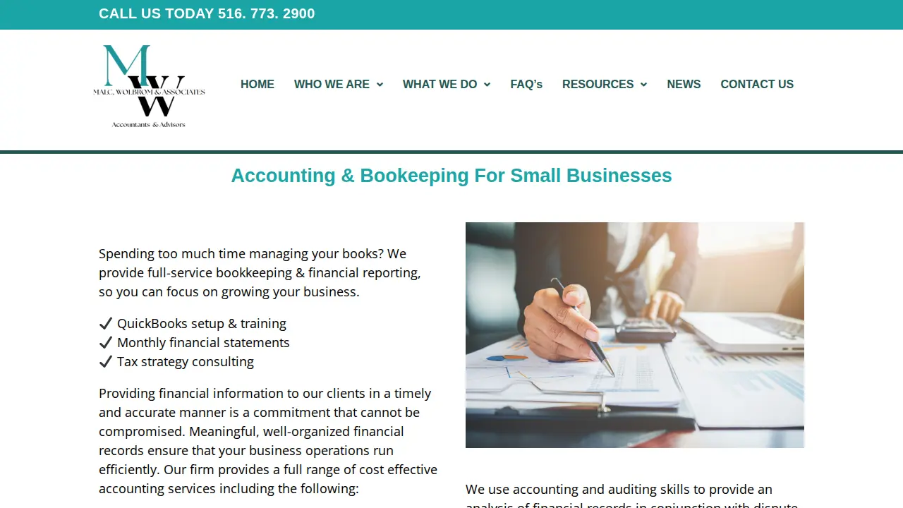 Malc & Co page