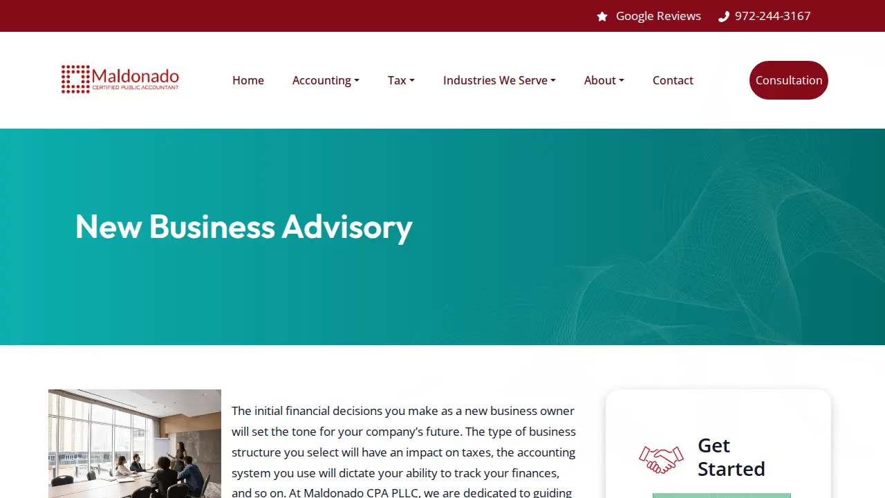 Maldonado CPA PLLC page