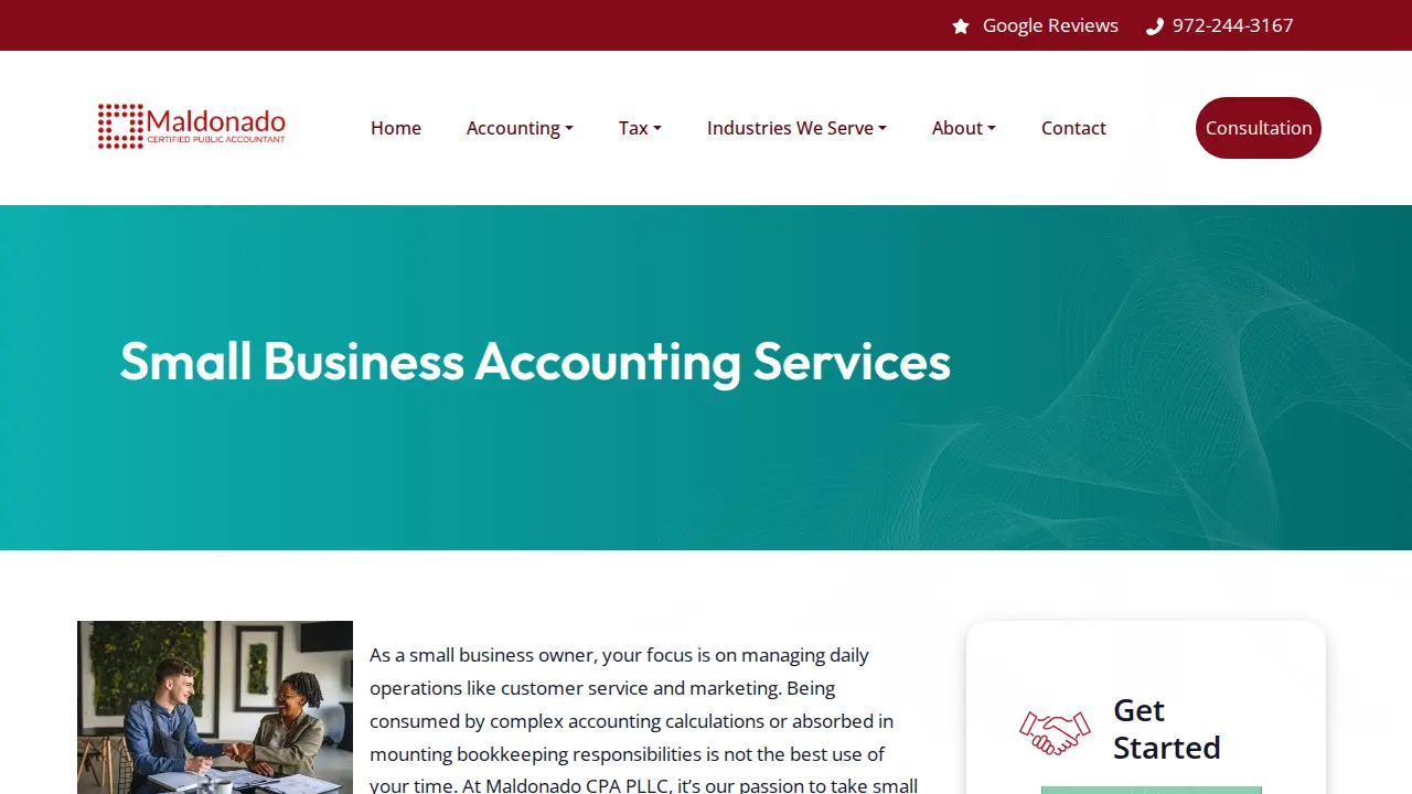 Maldonado CPA PLLC page
