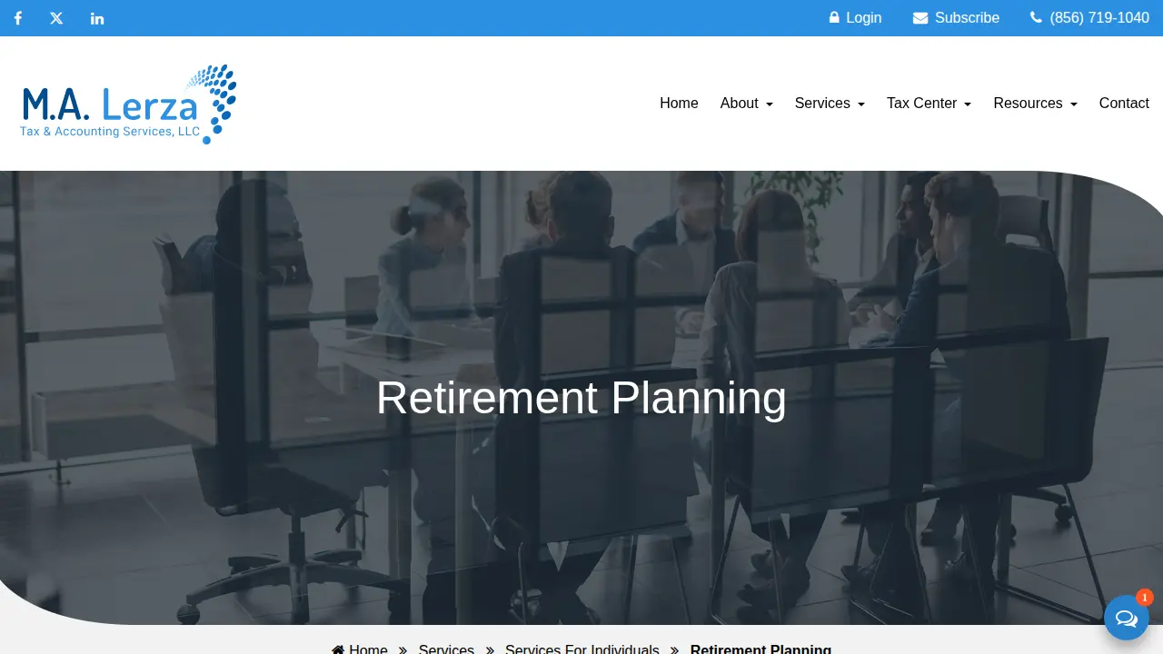 M.A. Lerza Tax & Accounting Services, LLC page