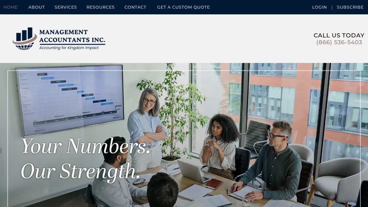 Management Accountants page