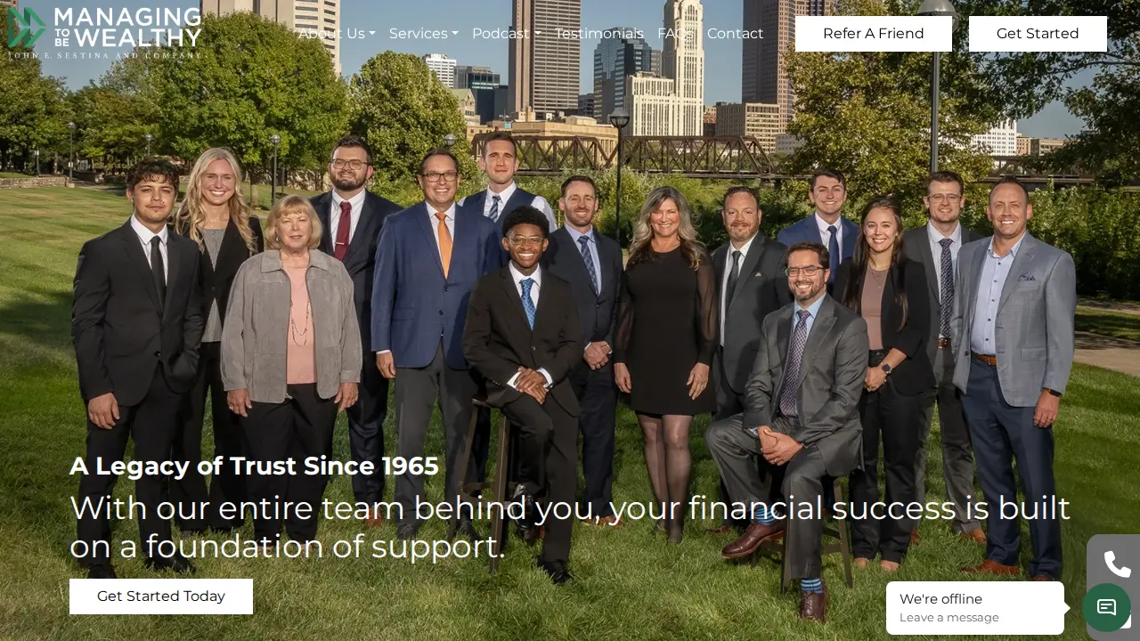 John E. Sestina & Company page