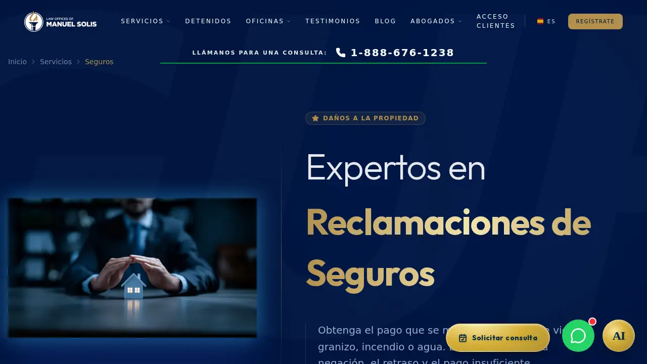Abogado de Inmigración Manuel Solis page
