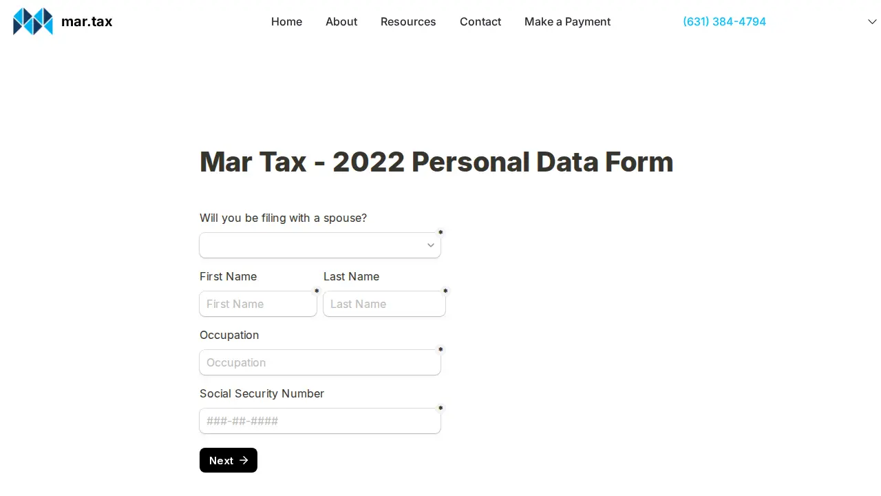 Mar Tax - Accounting & Tax Preparation Services - Mark A. Rozynski page