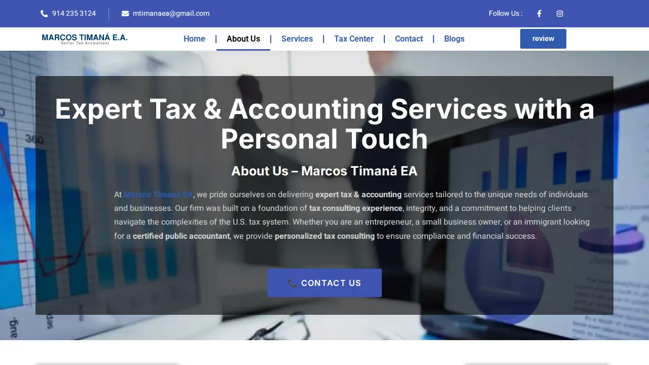 Marcos Timana EA page