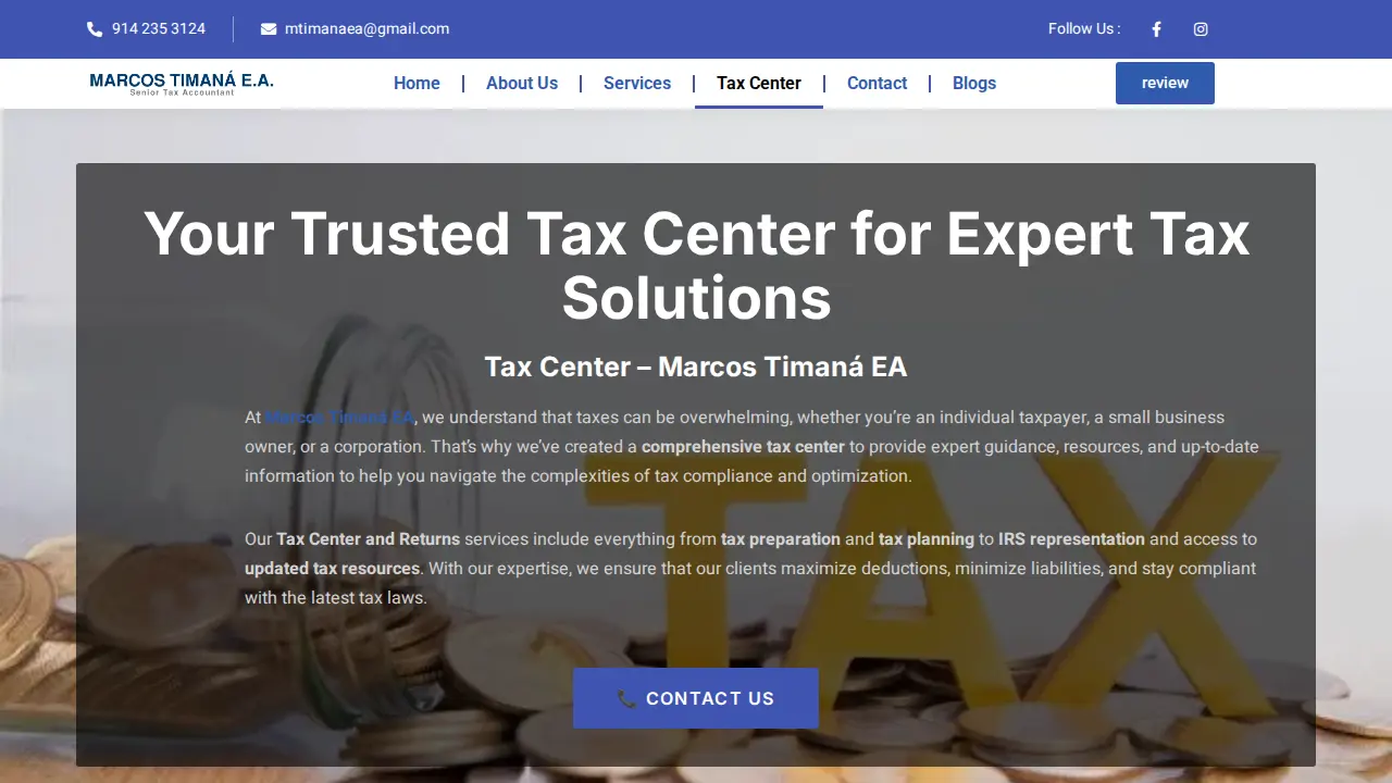 Marcos Timana EA page