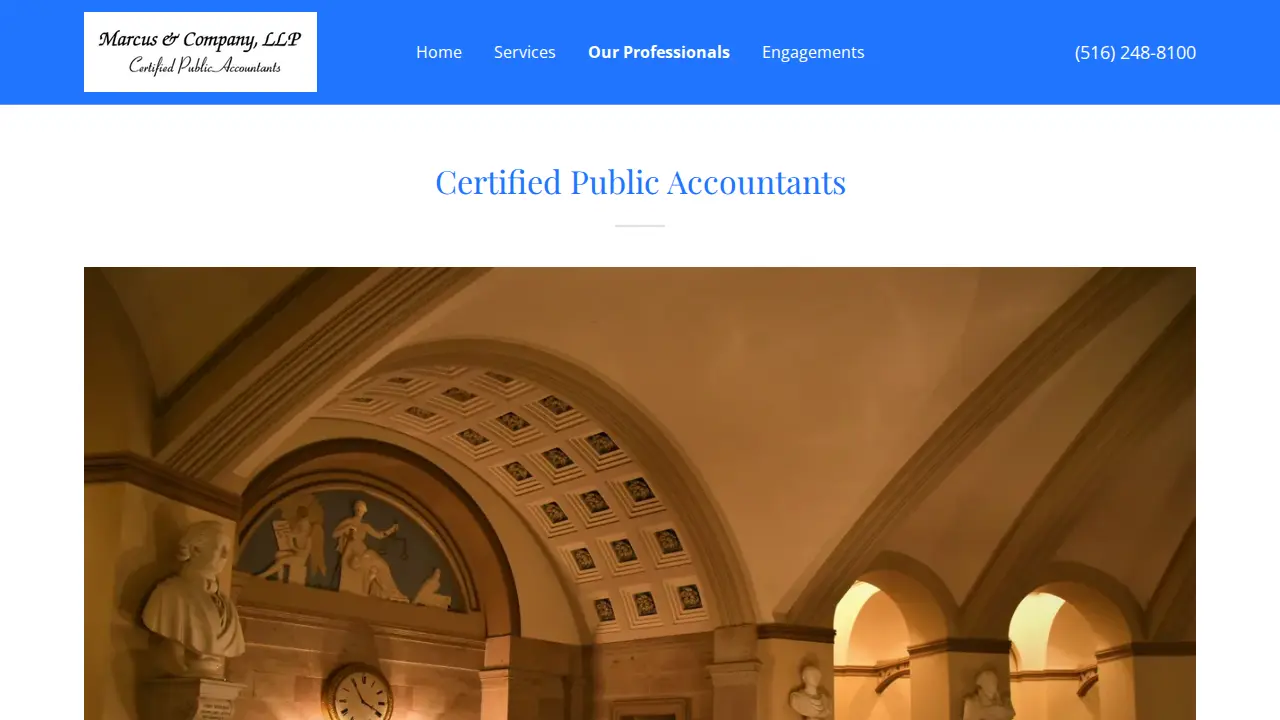 Marcus & Company page