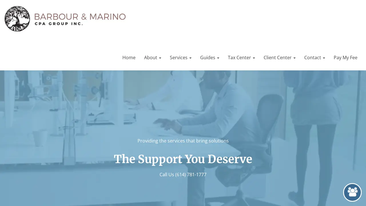 Barbour & Marino CPA Group, Inc. page