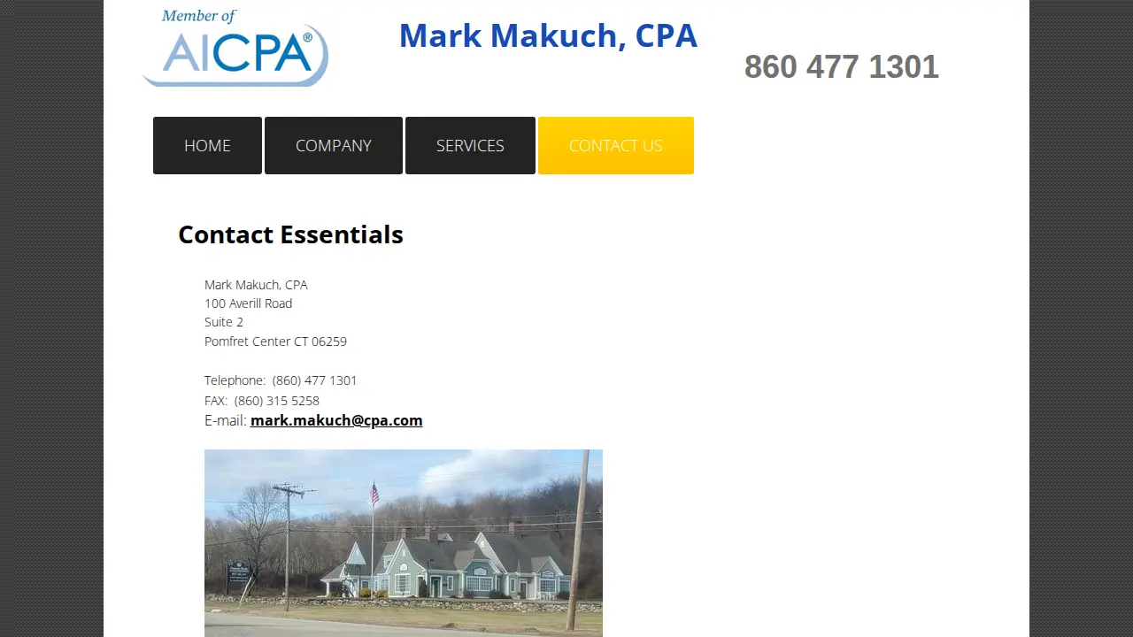 Mark Makuch, CPA page