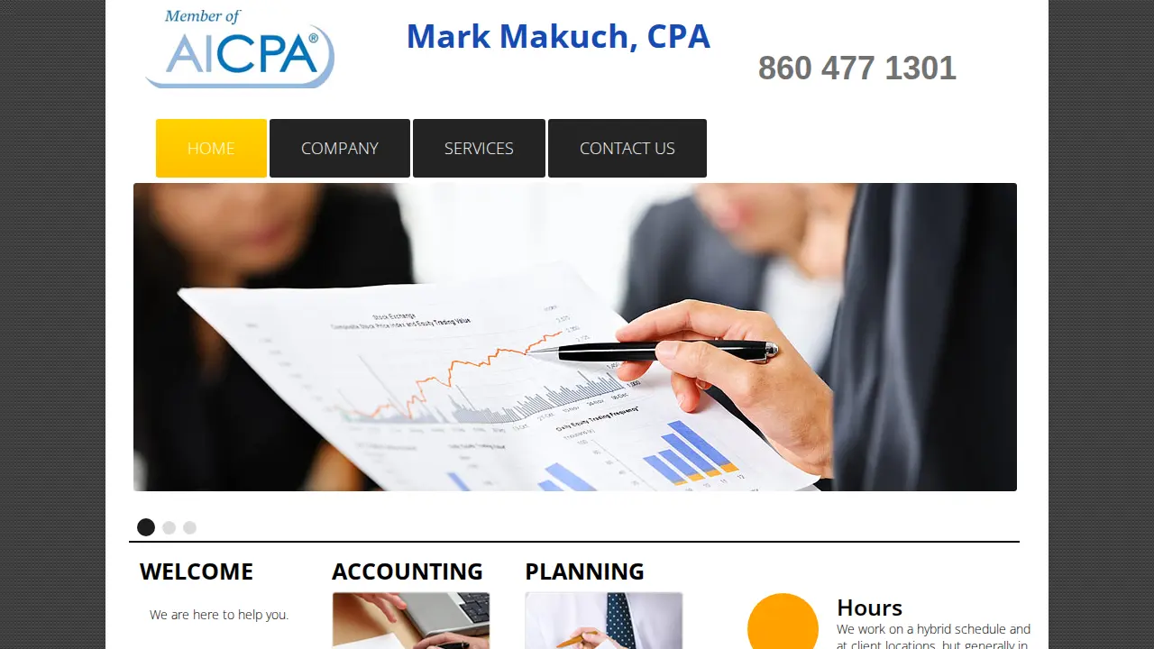 Mark Makuch, CPA page