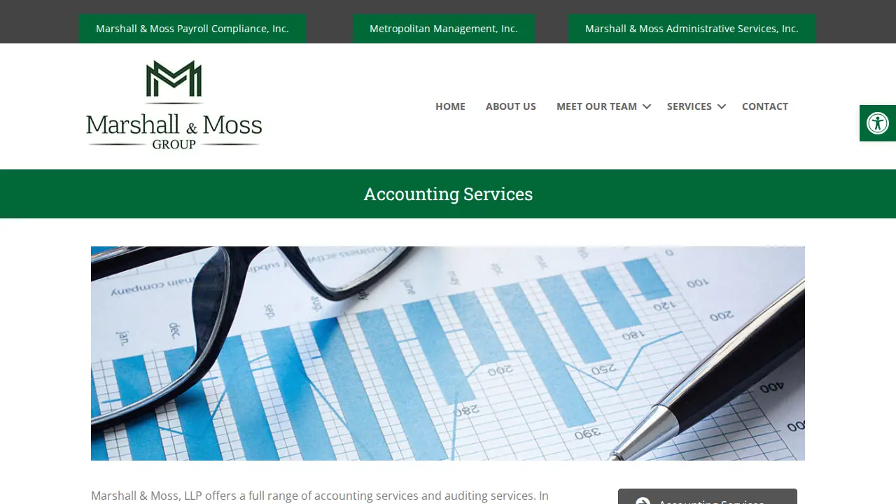 Marshall & Moss LLP page