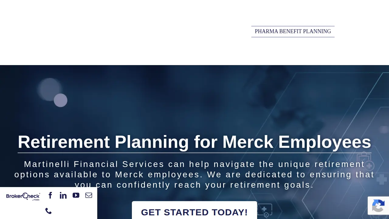 Martinelli Financial page