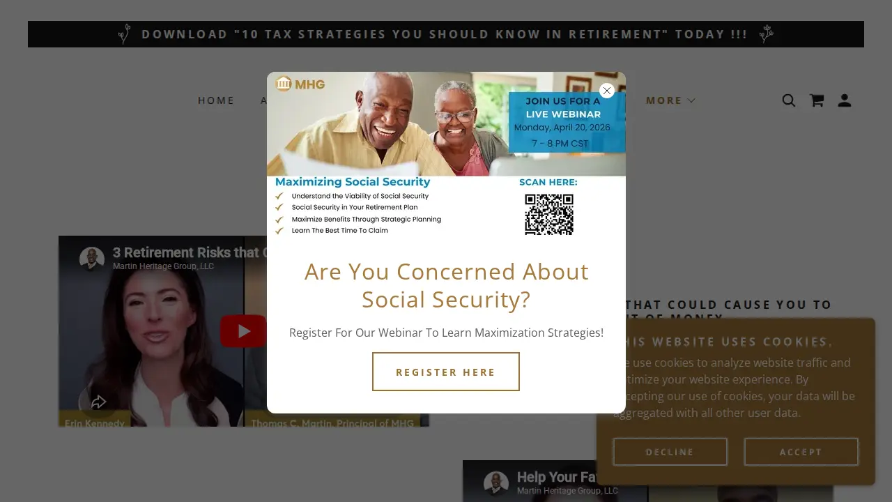 Martin Heritage Group, LLC page