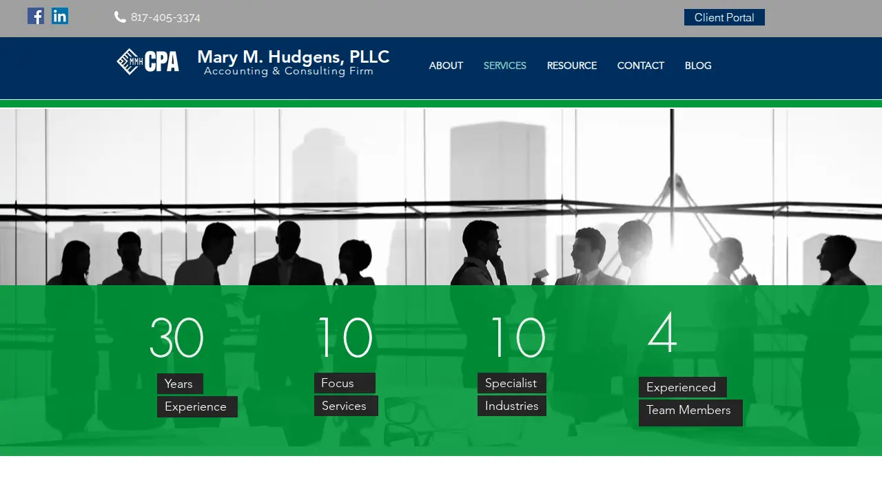 Mary M. Hudgens PLLC page