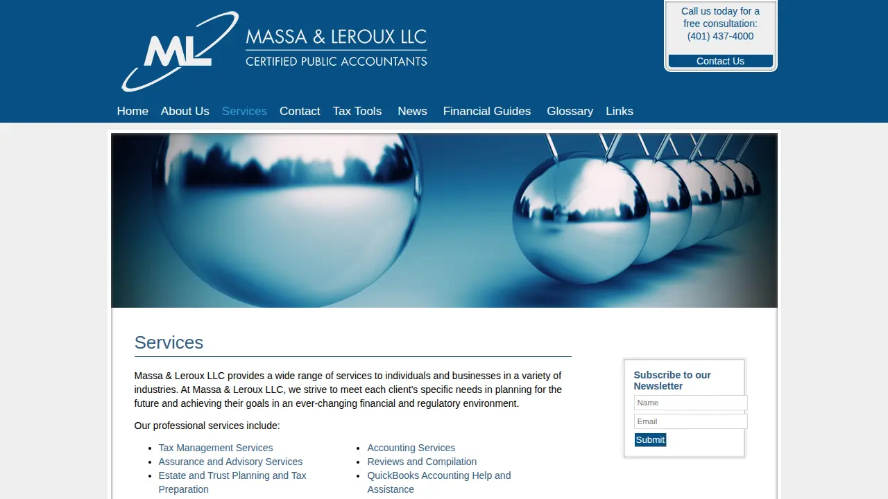 Massa & Leroux LLC page
