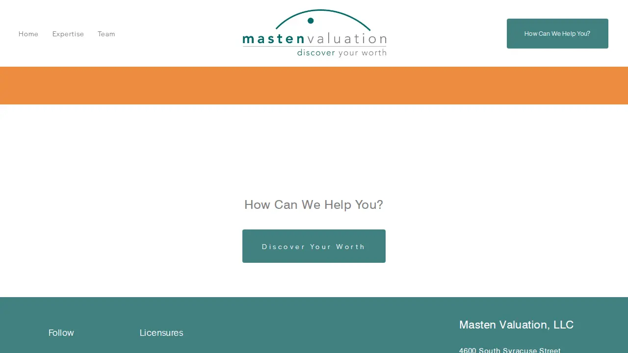Masten Valuation page