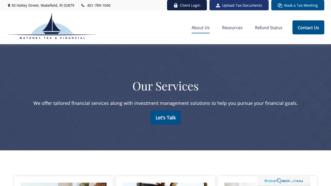 Matoney Joe P CPA page