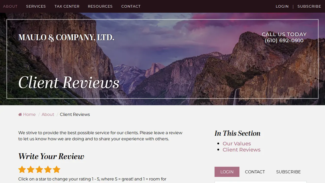 Maulo & Company, Ltd. page
