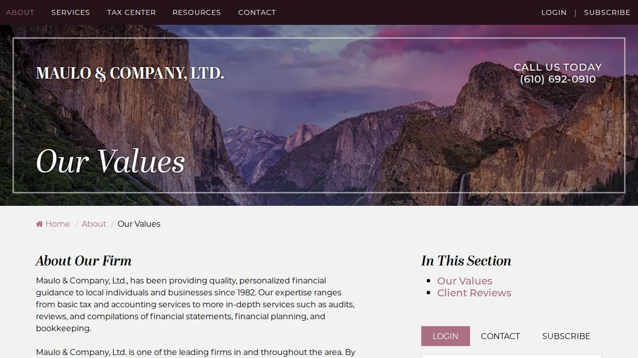 Maulo & Company, Ltd. page
