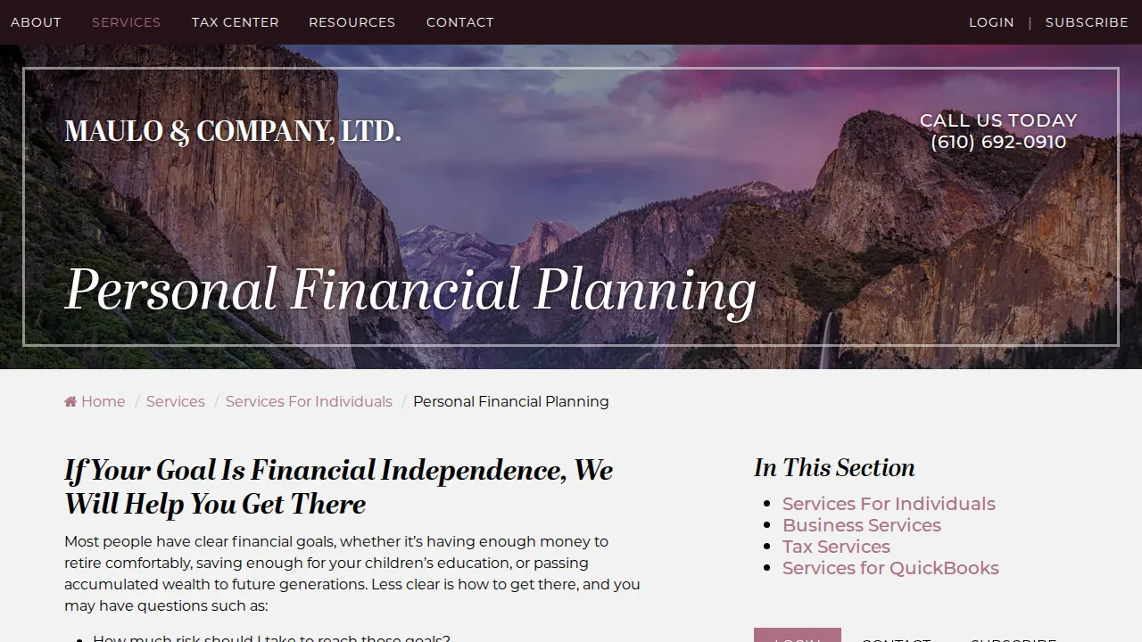 Maulo & Company, Ltd. page