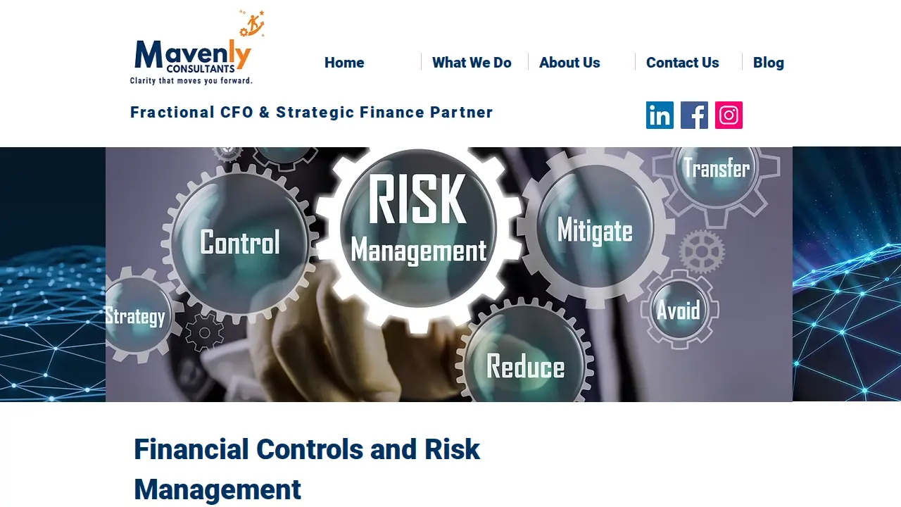 Mavenly Consultants page