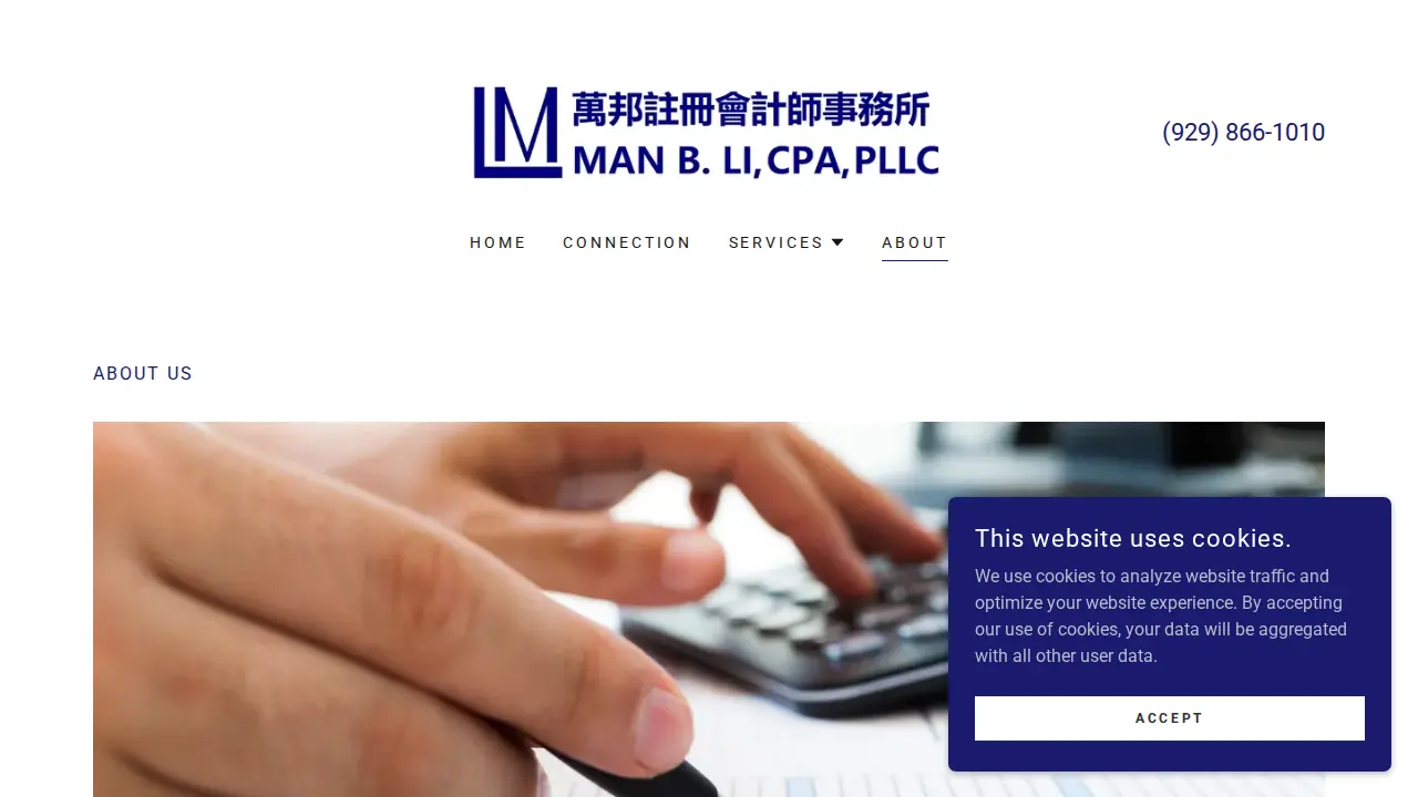 Man B. Li, CPA, PLLC - 万邦注册会计师事务所 page