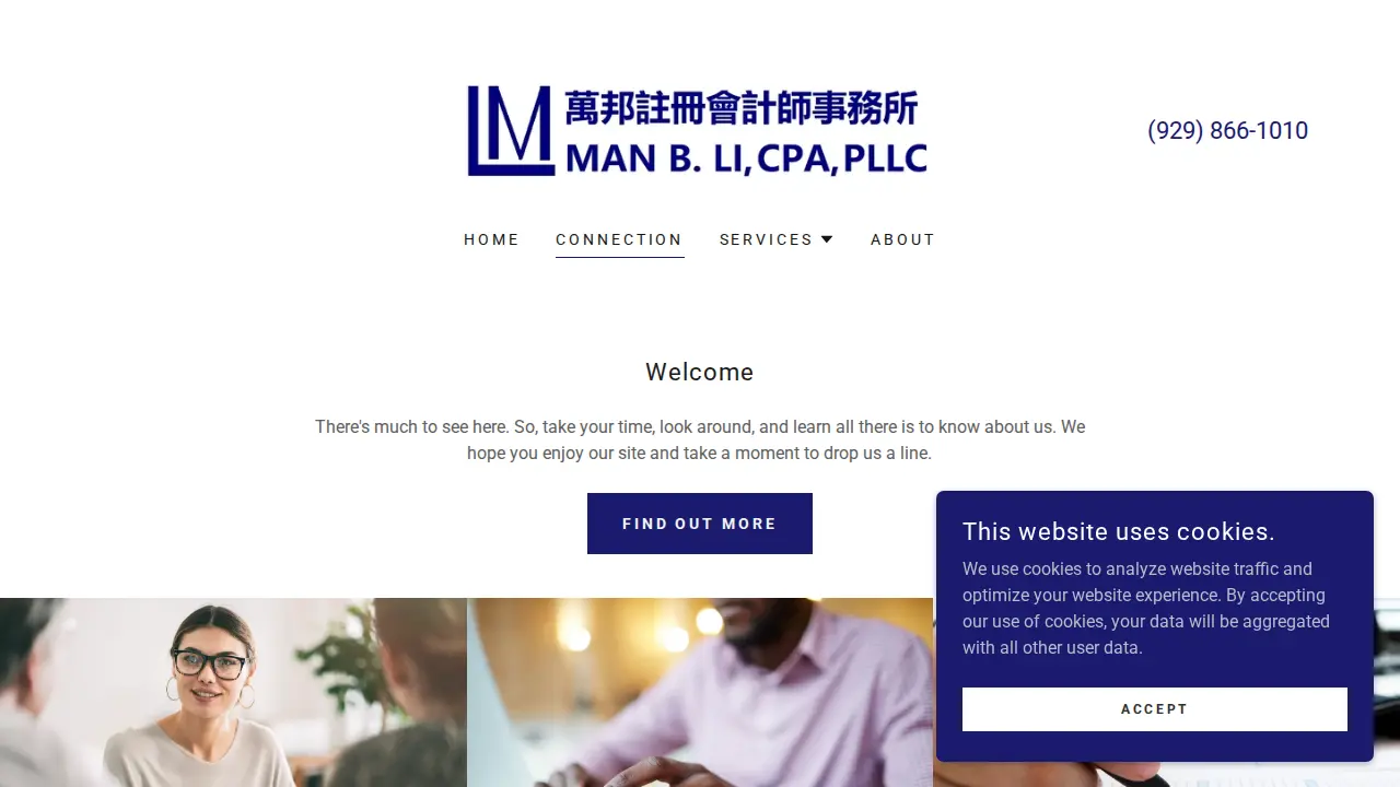 Man B. Li, CPA, PLLC - 万邦注册会计师事务所 page