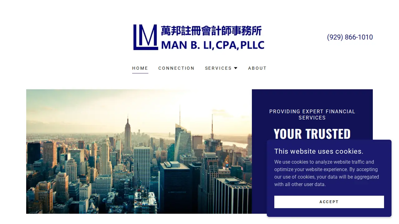 Man B. Li, CPA, PLLC - 万邦注册会计师事务所