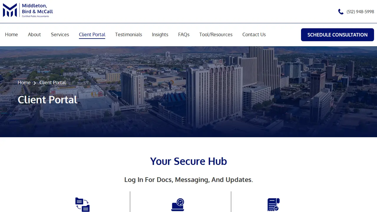 Middleton, Bird & McCall CPA's (MBM CPA's, LLC) page