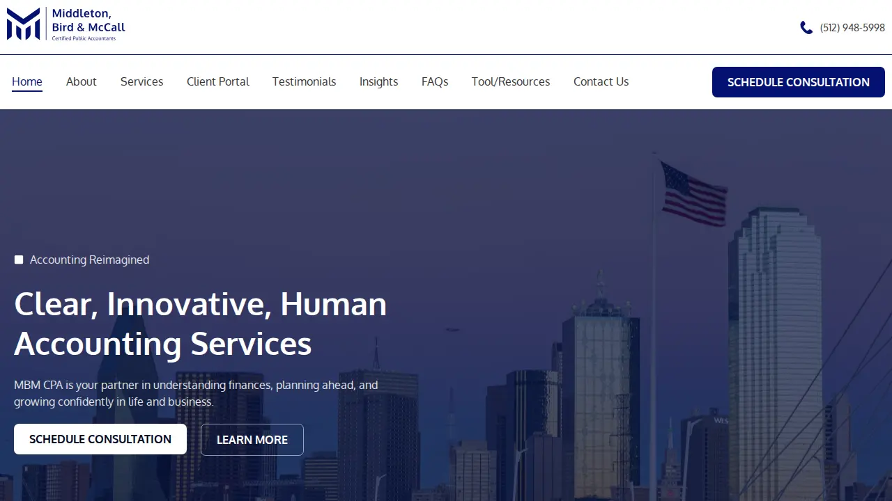 Middleton, Bird & McCall CPA's (MBM CPA's, LLC)