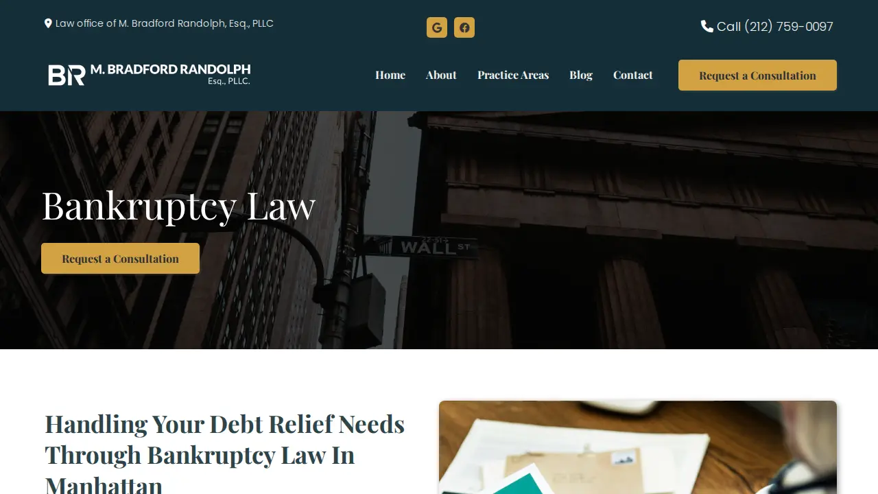 M. Bradford Randolph, Esq., PLLC page