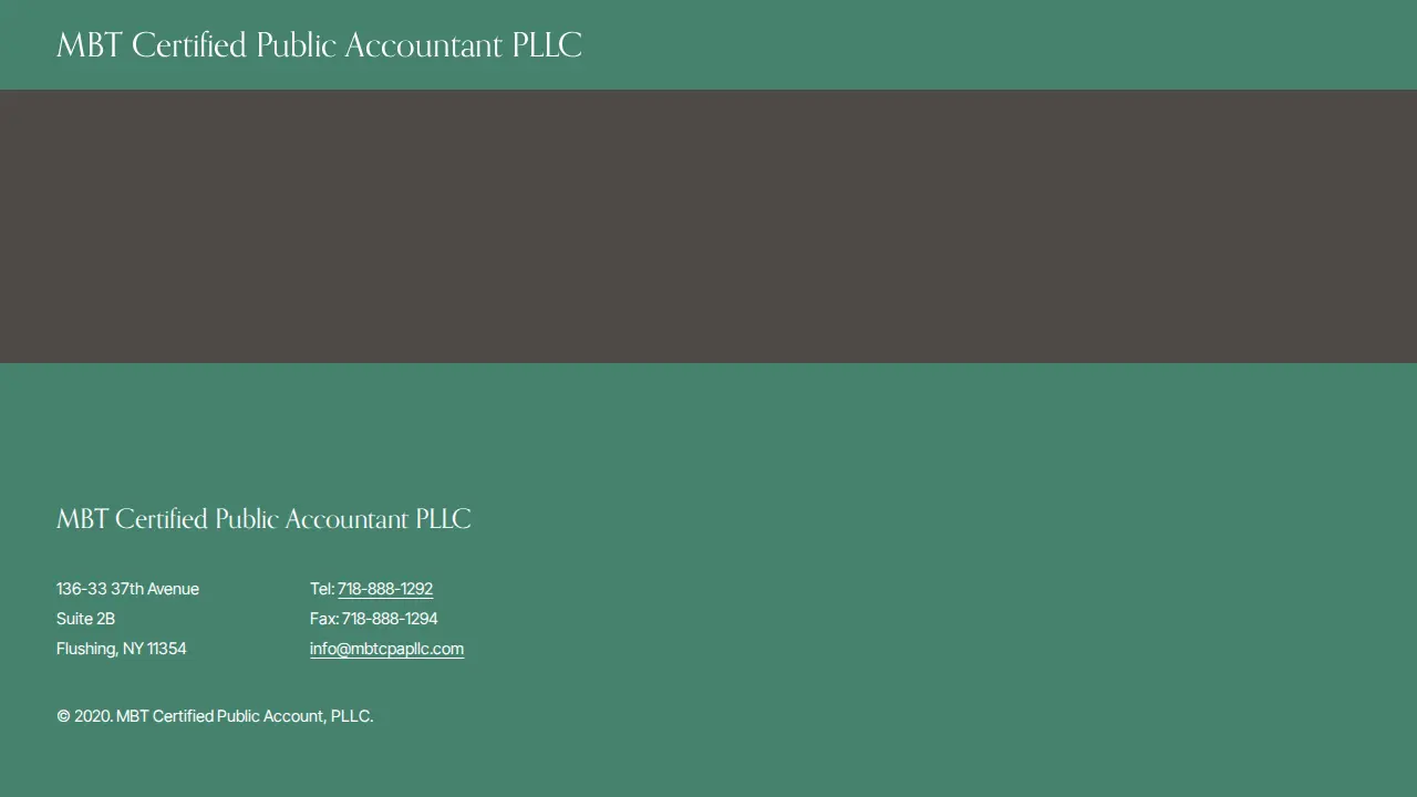 MBT Certified Public Accountant, PLLC page