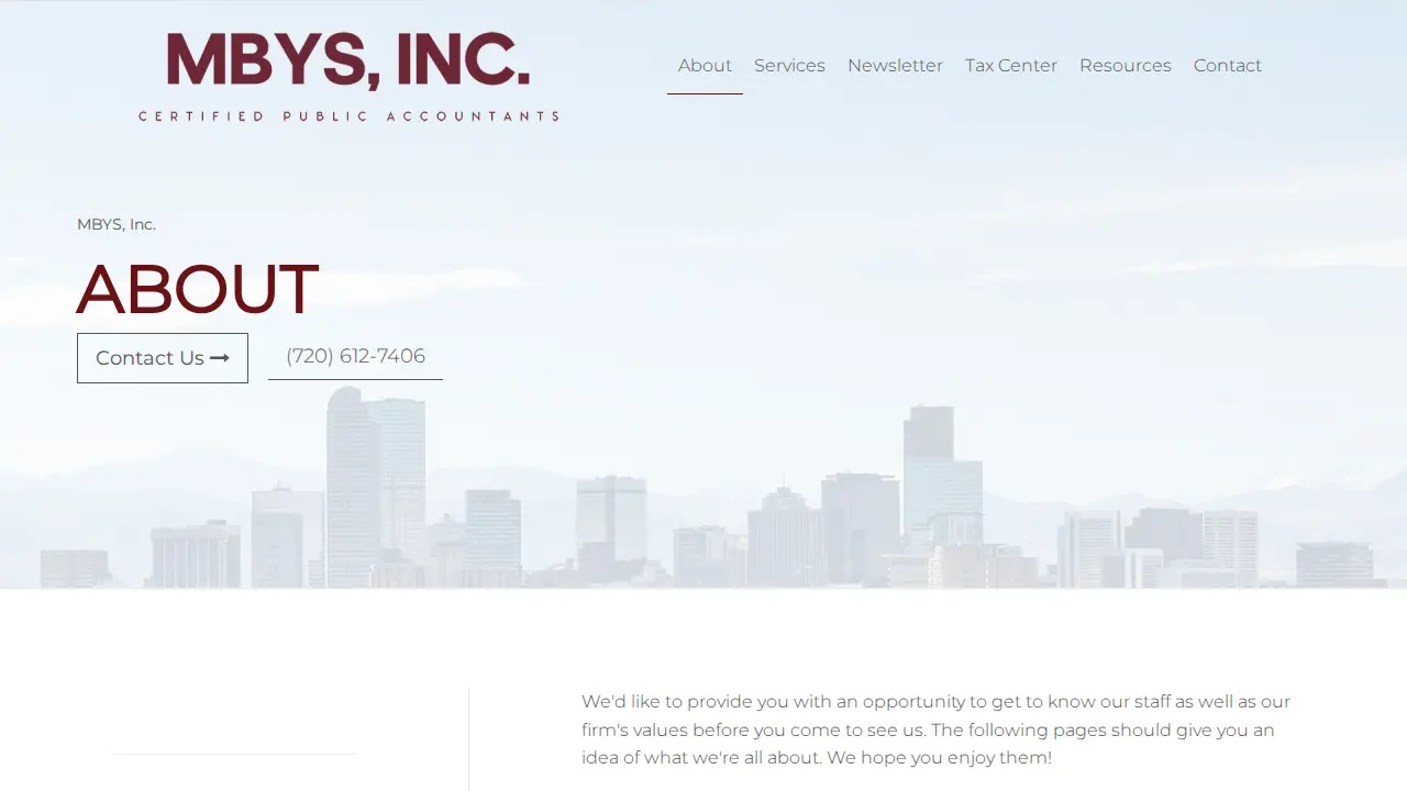 Martin Brown Yoder and Simon, Inc page
