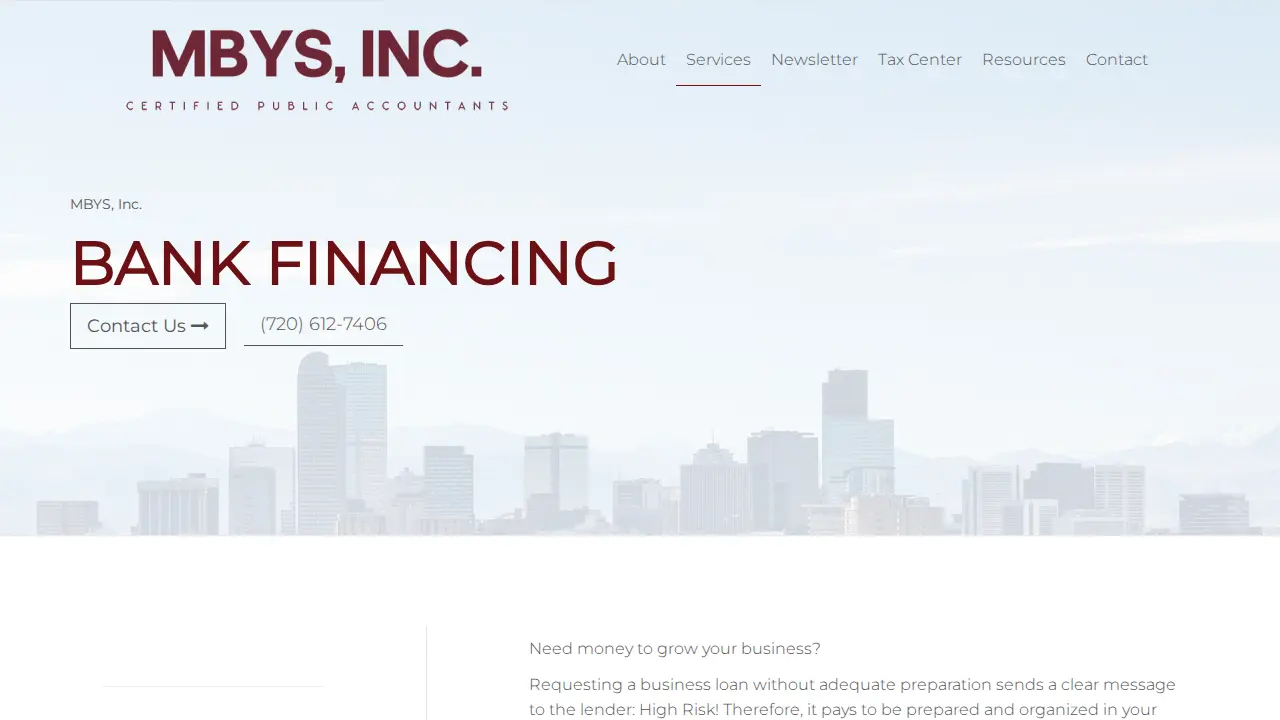 Martin Brown Yoder and Simon, Inc page