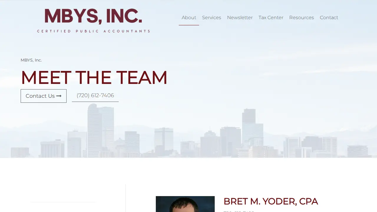 Martin Brown Yoder and Simon, Inc page