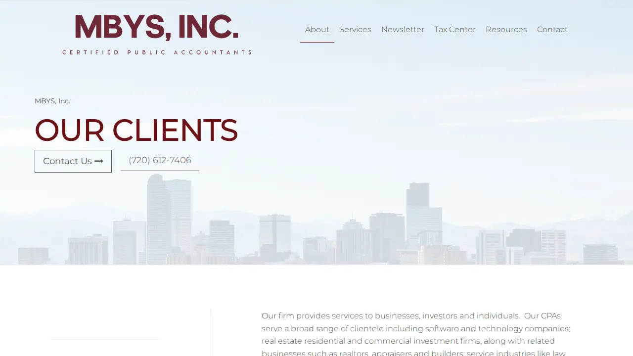 Martin Brown Yoder and Simon, Inc page