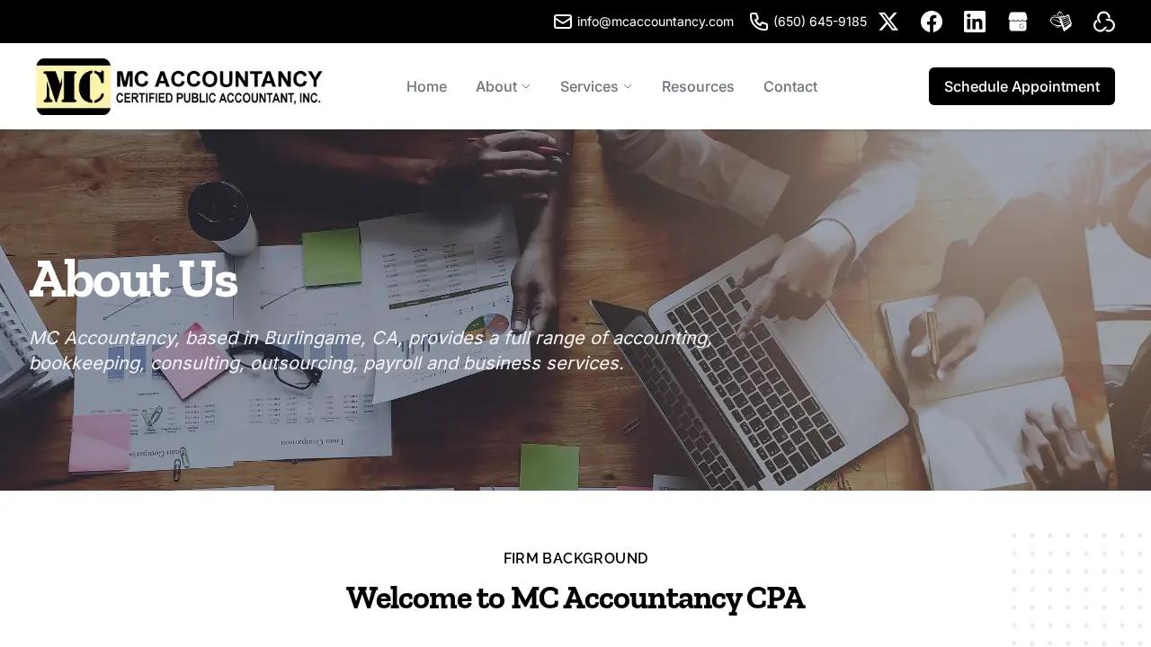 MC Accountancy CPA, Inc. page