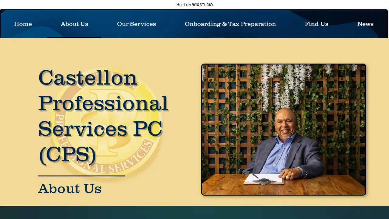 Castellon Professional Services PC page