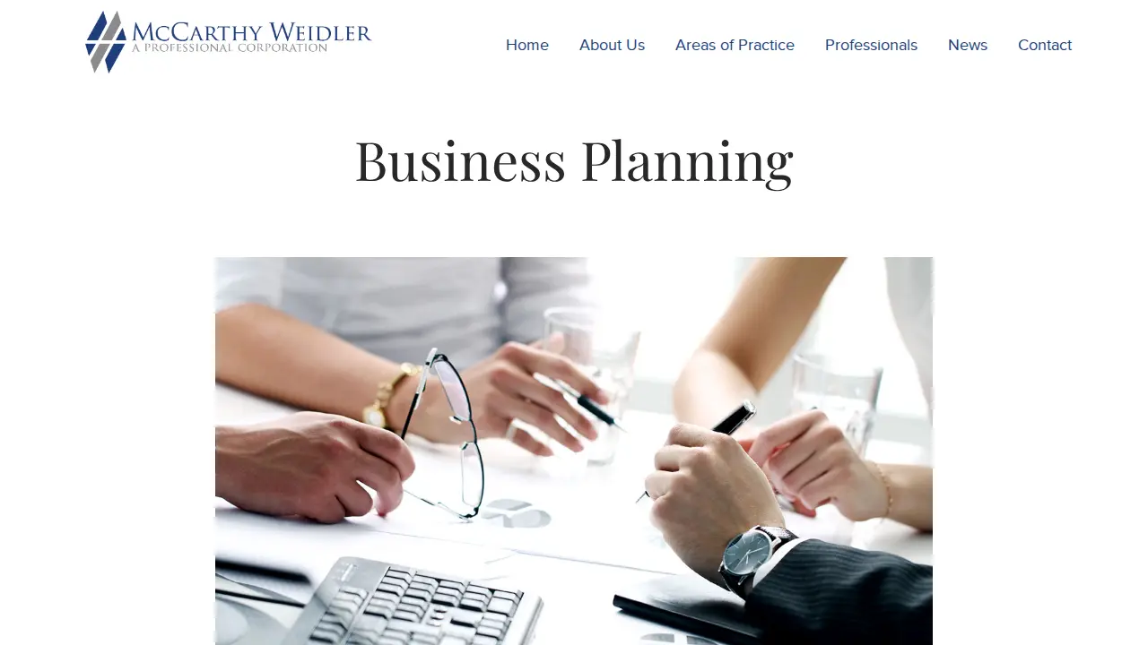 McCarthy Weidler P.C. page
