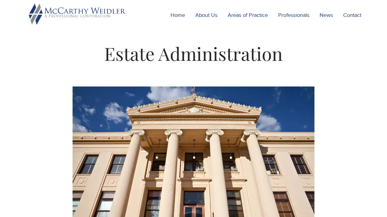 McCarthy Weidler P.C. page