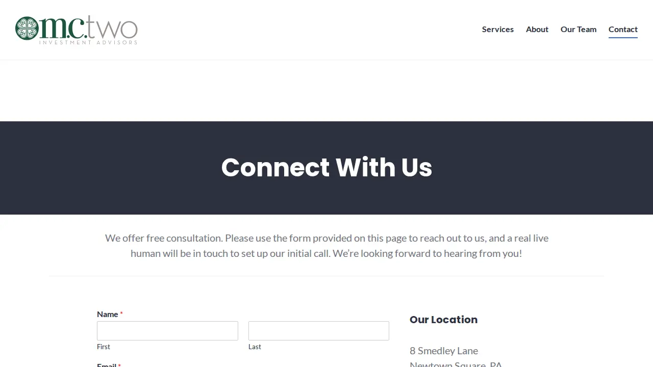 McCullough & Company, PC CPAs page