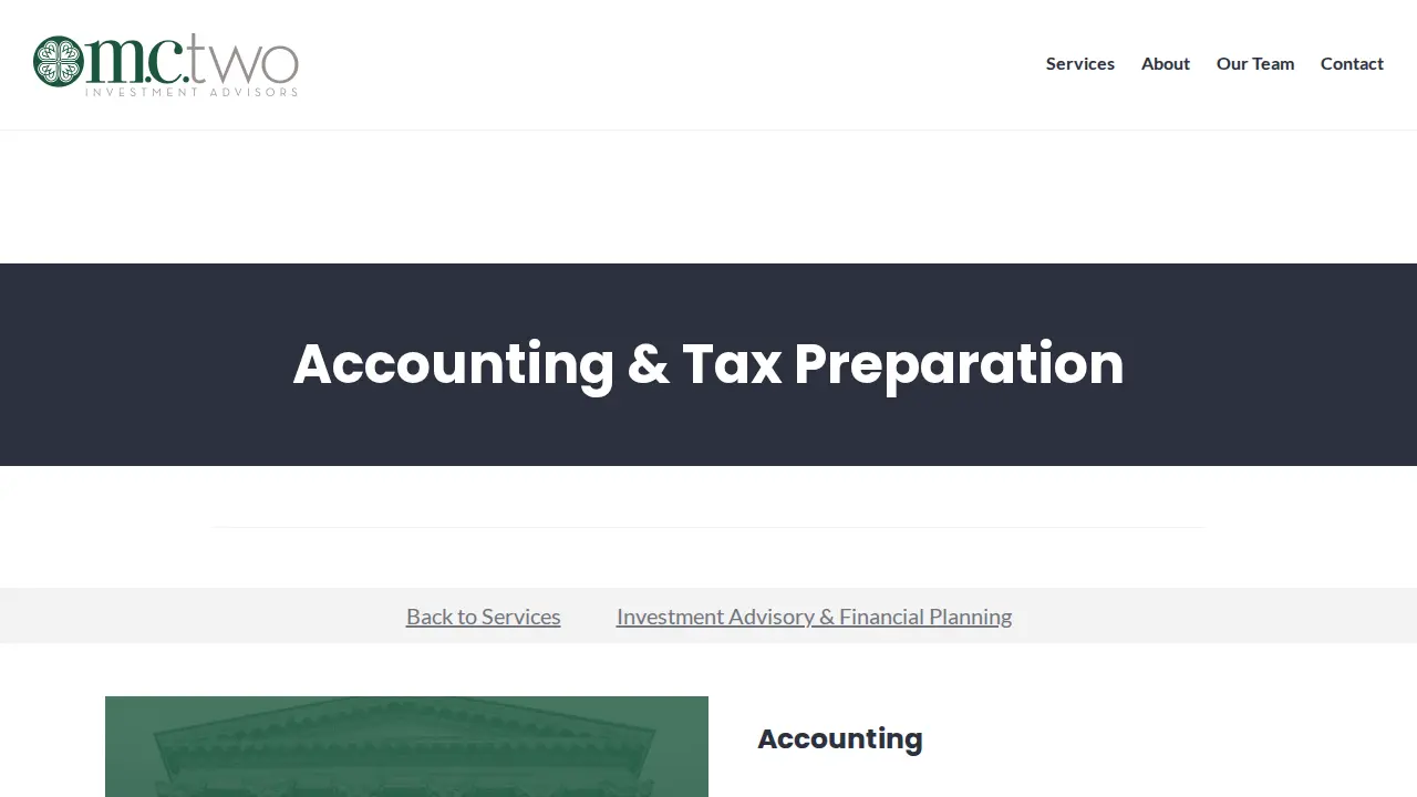 McCullough & Company, PC CPAs page