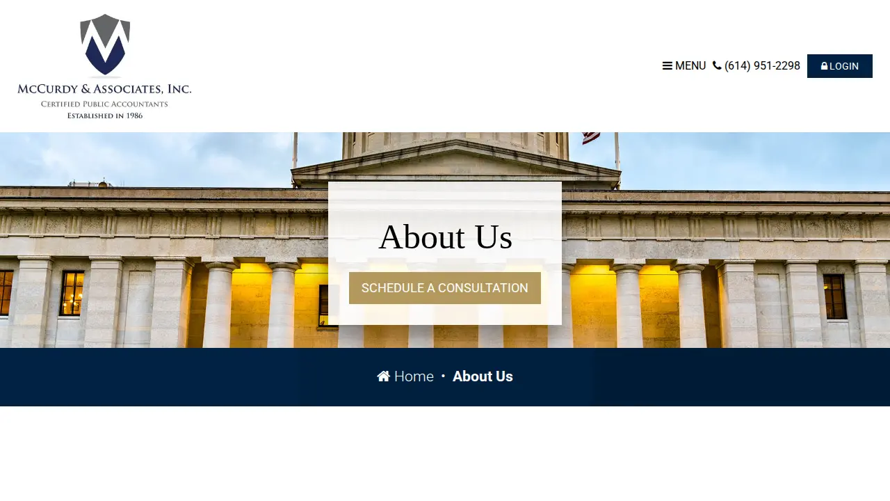 Mc Curdy & Associates Inc page
