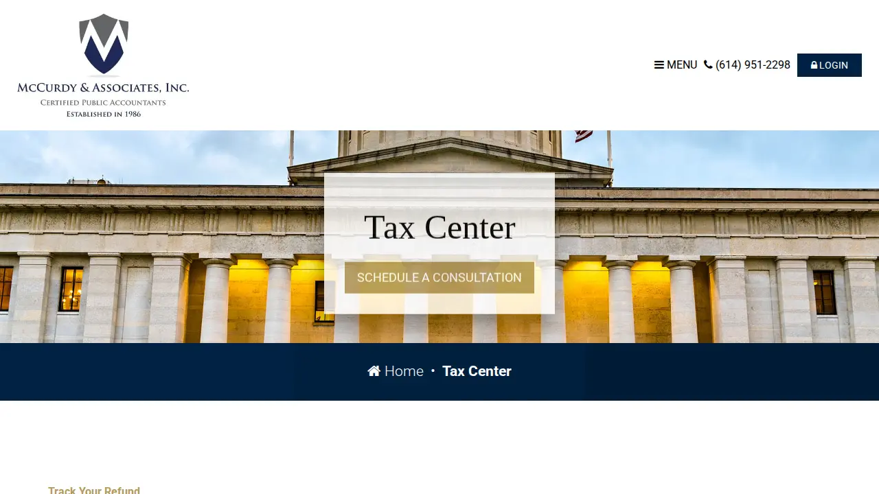 Mc Curdy & Associates Inc page