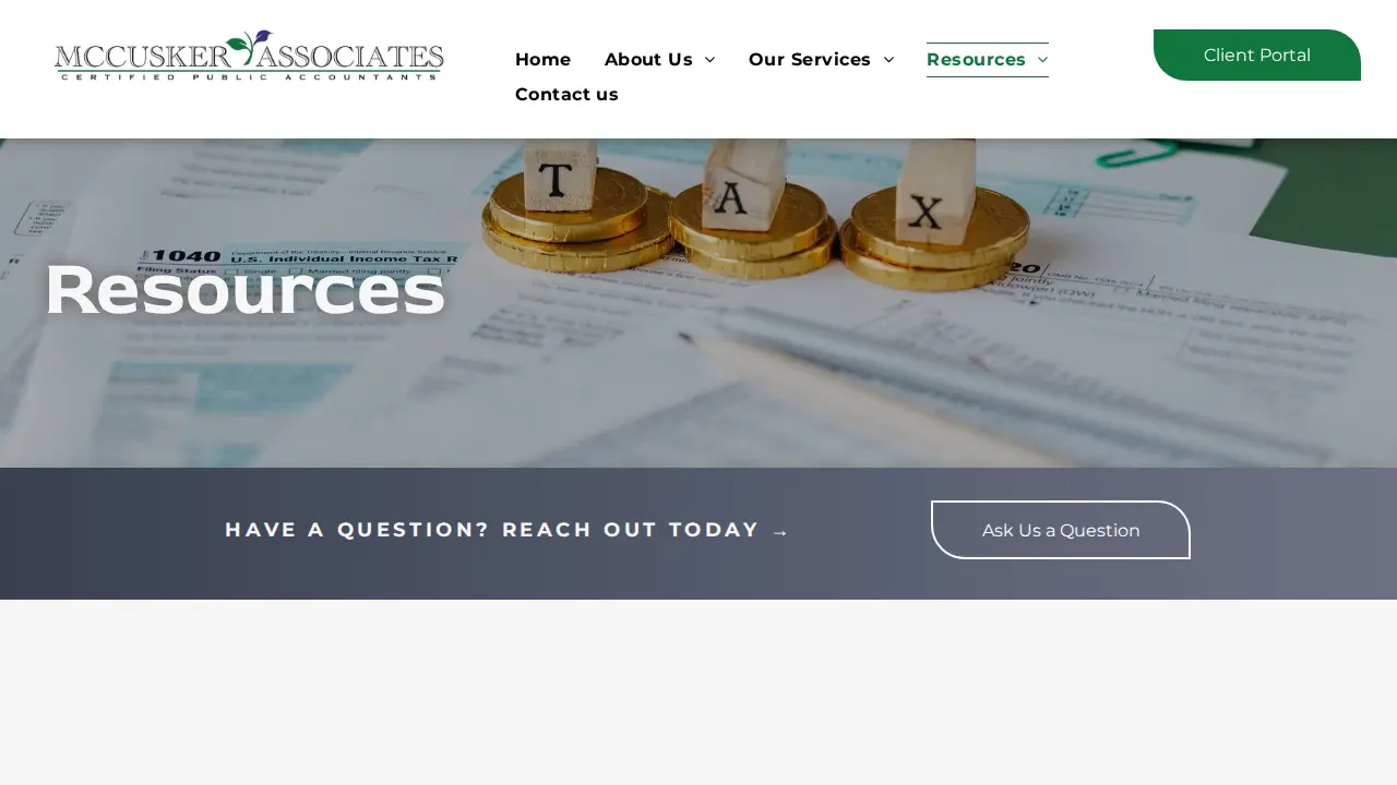 McCusker Associates page